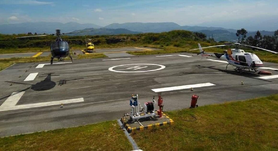 Arcos de valdevez volta a ter dois helicópteros “a tempo inteiro”