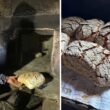 Fazer pão à moda antiga na serra da cabreira em vieira do minho