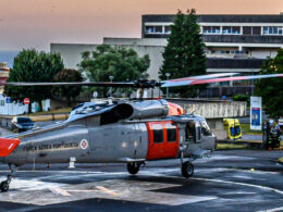 Helicópteros a sobrevoar viana? É a força aérea a testar heliporto do hospital