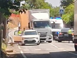 Motociclista ferido após colisão na estrada barcelos-viana