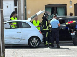 Mulher encarcerada após colisão em braga