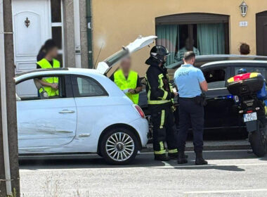 Mulher encarcerada após colisão em braga