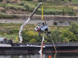 Piloto do helicóptero que caiu ao rio douro indiciado por homicídio negligente