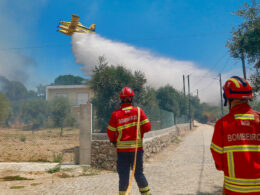 Sem meios aéreos, aumenta intensidade e preocupação no incêndio em ponte de lima