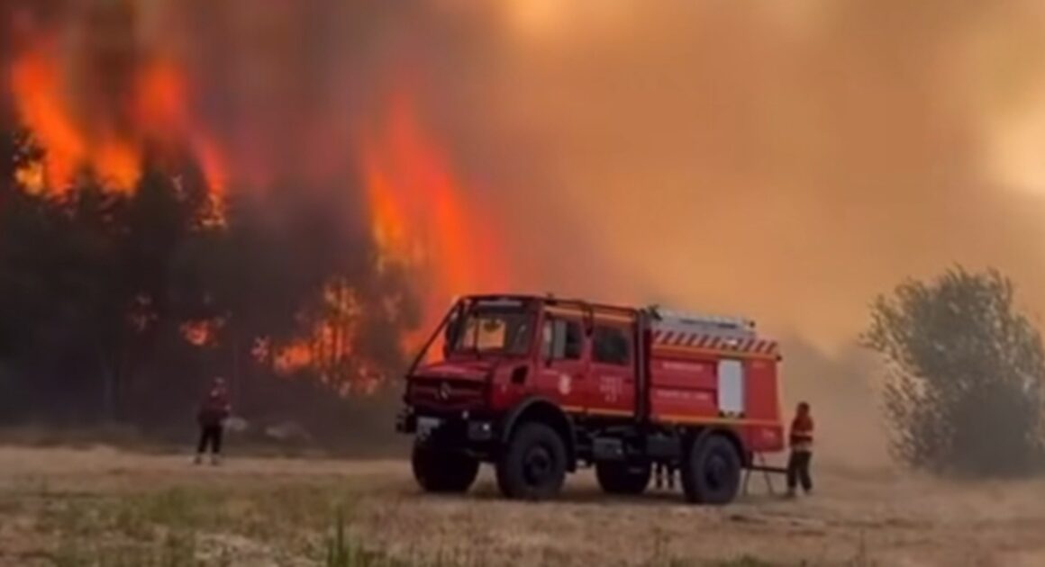 Dez meios aéreos combatem incêndio no lindoso e duas aldeias na linha de fogo: "está muito complicado"