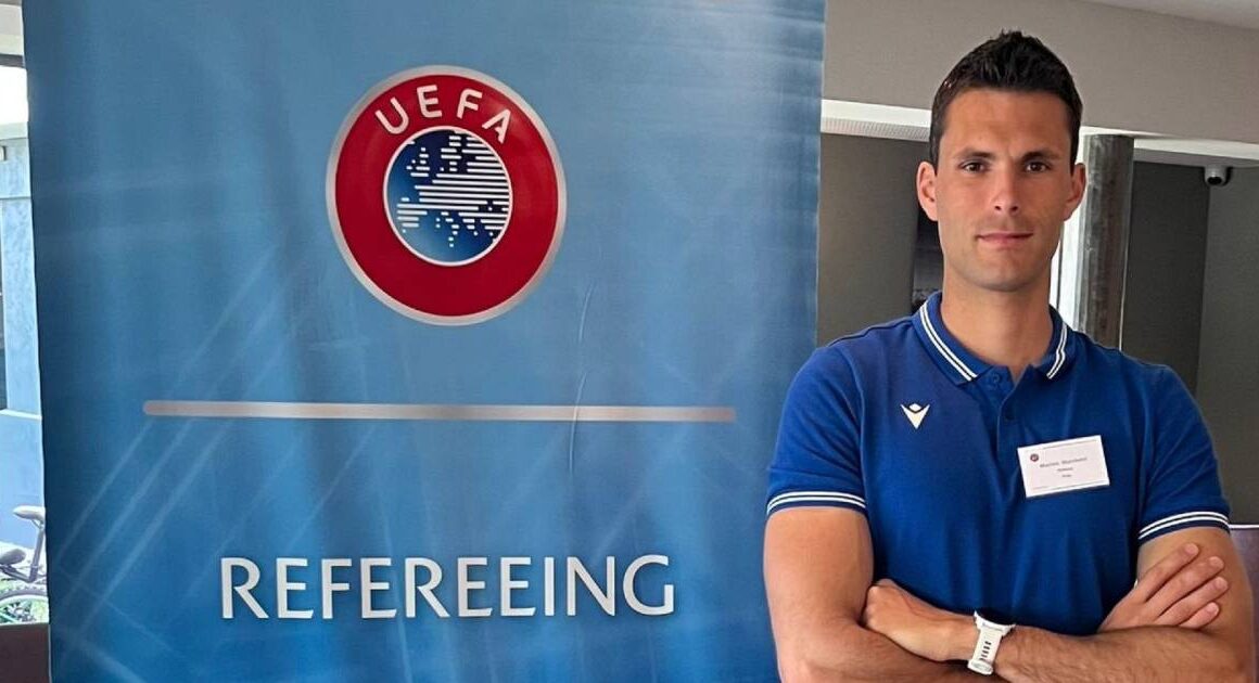Matteo marchetti arbitra levski-sc braga