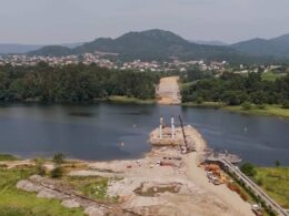 Nova ponte de viana já está assim