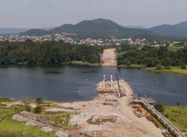 Nova ponte de viana já está assim