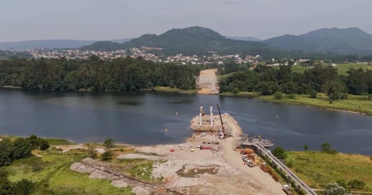 Nova ponte de viana já está assim