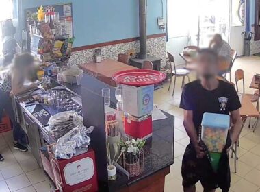 Santo tirso: furta máquina sem dar nas vistas (mesmo com funcionária e cliente no café)
