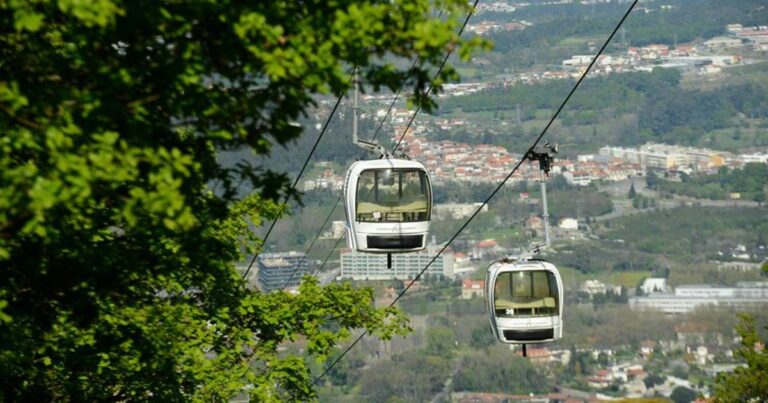 Guimarães: teleférico que 'voa' entre a cidade e a montanha está a celebrar 30 anos