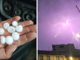 Trovoada e granizo atinge trás-os-montes