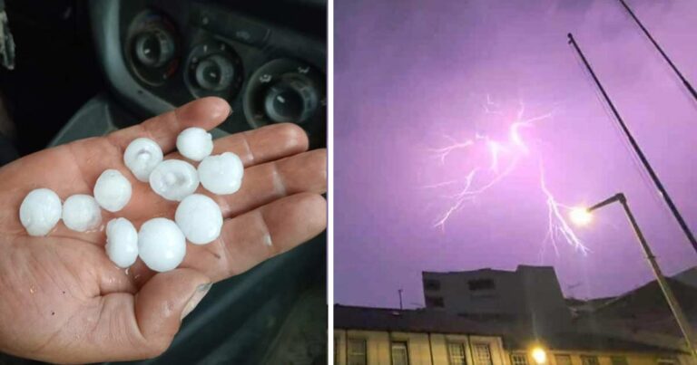 Trovoada e granizo atingem trás-os-montes
