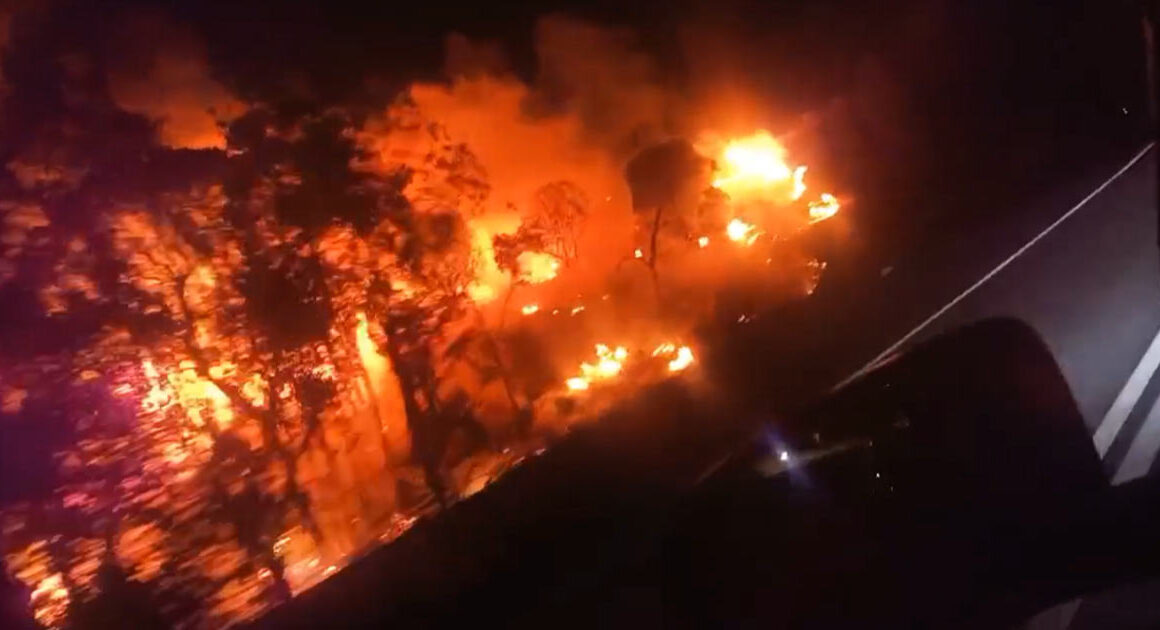 Incêndio deflagra junto a variante em barcelos