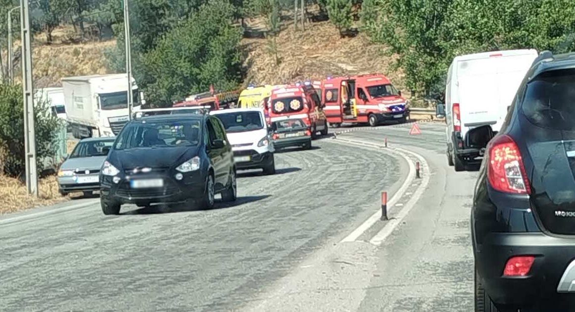 Mulher gravemente ferida após despiste na vim entre vizela e santo tirso