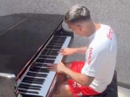Sc braga: zalazar surpreende ao piano