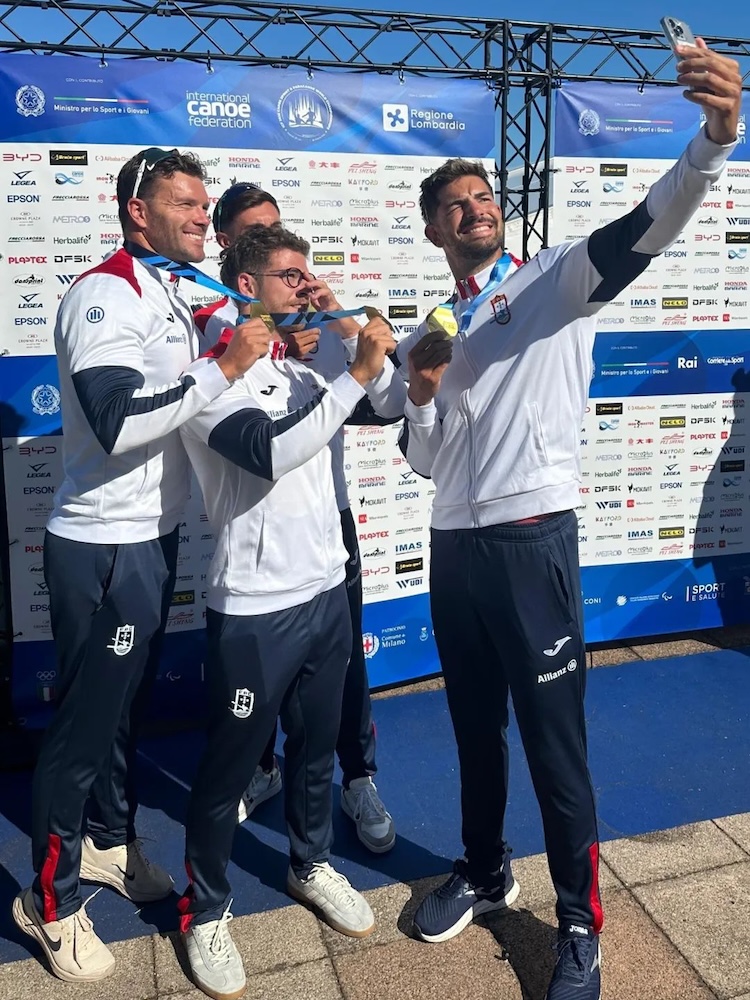 Ouro: portugal é campeão do mundo em k4 500 6 Ouro: portugal é campeão do mundo em k4 500