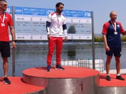 Gnr olímpico de prado, hélder silva, campeão do mundo em c1 200 masters