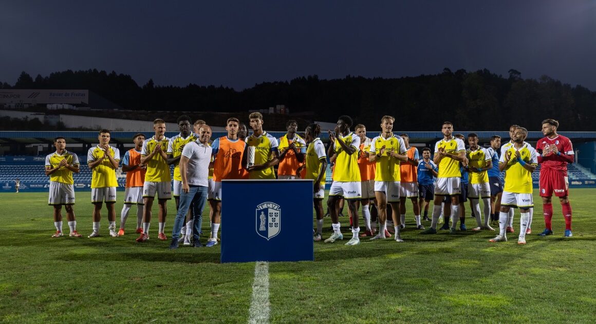 Vizela vence celta de vigo b no jogo de apresentação aos sócios