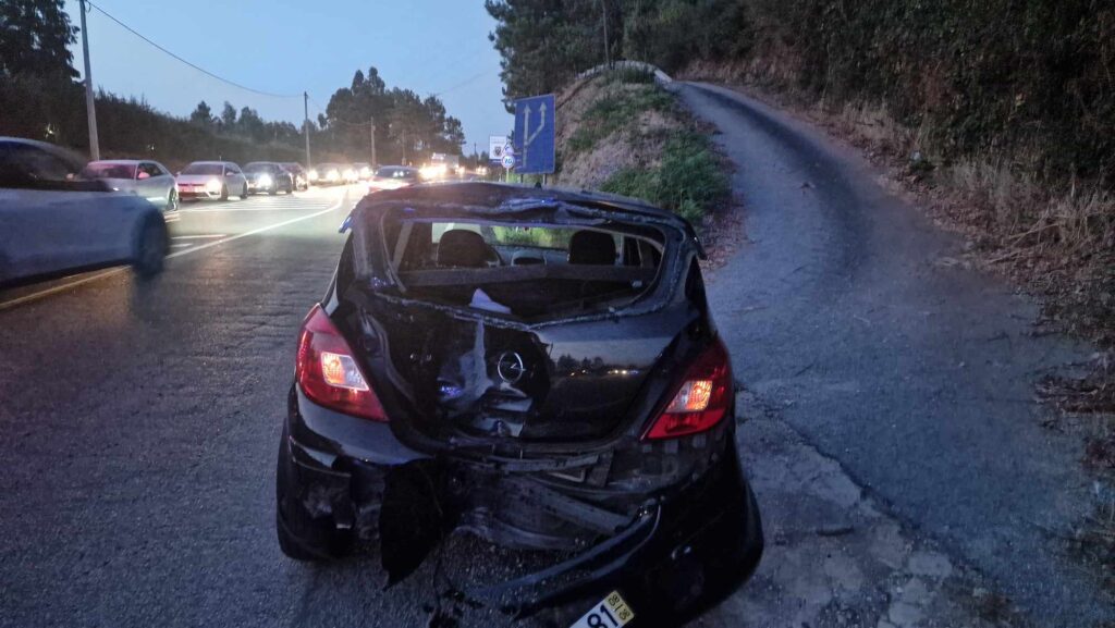 Motociclista em estado grave após colisão com automóvel na póvoa de lanhoso 7 Motociclista em estado grave após colisão com automóvel na póvoa de lanhoso