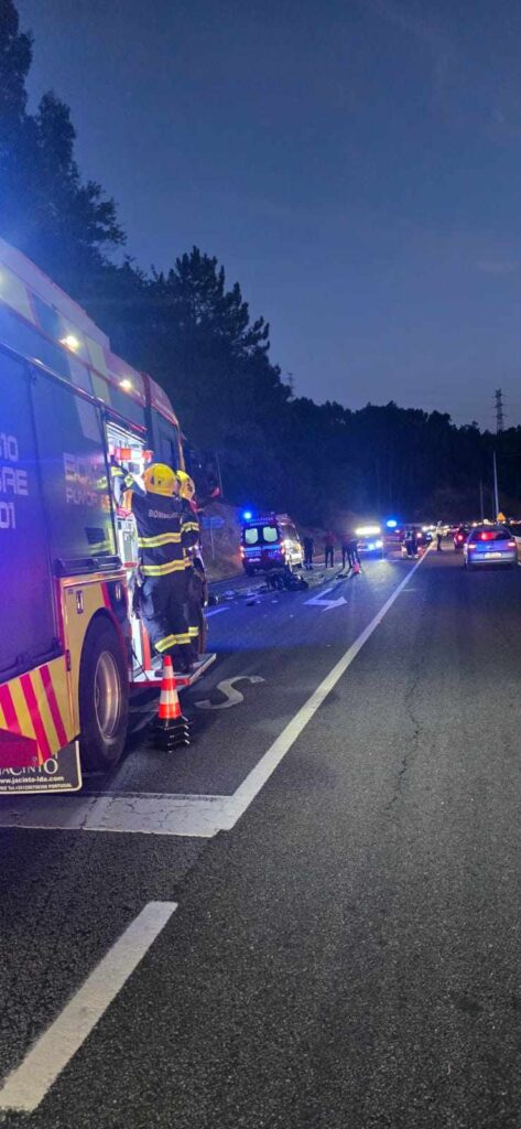Motociclista em estado grave após colisão com automóvel na póvoa de lanhoso 8 Motociclista em estado grave após colisão com automóvel na póvoa de lanhoso