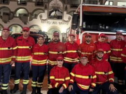 Gerês: bombeiros homenageados no são bento da porta aberta com minuto de silêncio