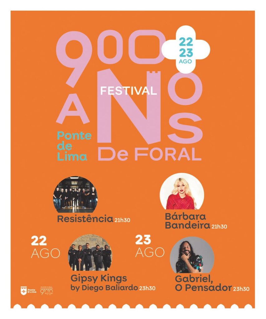Dois dias com grandes nomes da música à borla no areal de ponte de lima