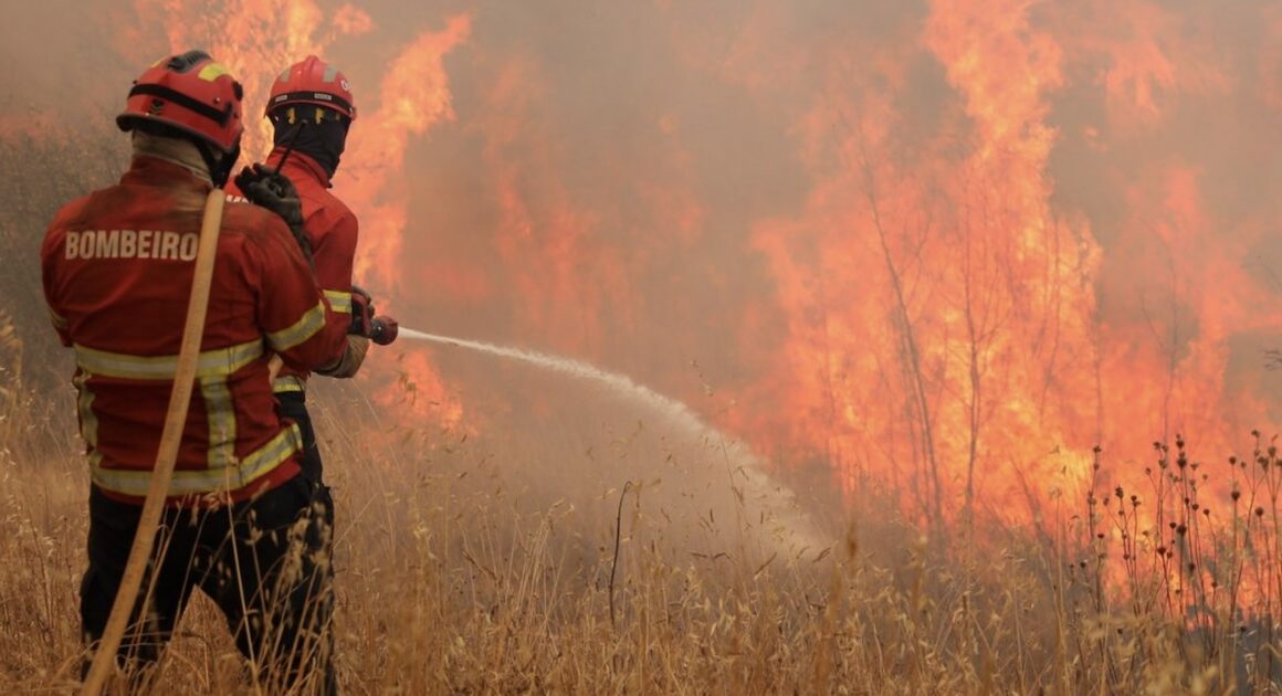 Incêndio obriga ao corte de estrada entre arcos de valdevez e paredes de coura