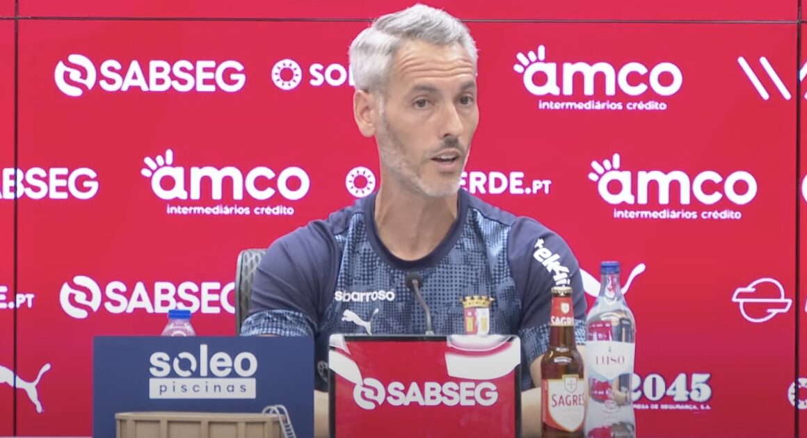 Vicens espera um avs mais agressivo, mas sc braga está preparado