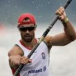 Fernando pimenta na final de k1 500 (a horas de defender ouro nos 1. 000)