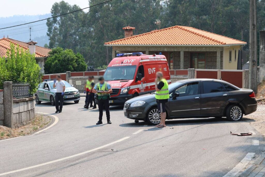 Mãe e filha feridas num acidente em fafe 7 Mãe e filha feridas num acidente em fafe