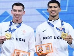 Portugal conquista ouro no trampolim sincronizado dos 'jogos não olímpicos'