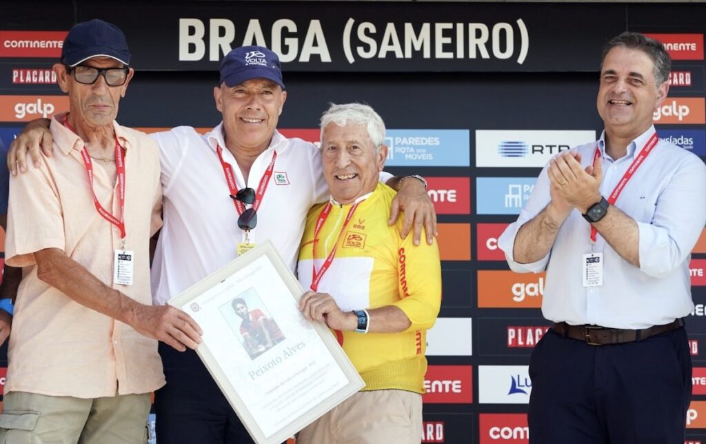 Volta a portugal em braga: argentino foi o primeiro a chegar ao sameiro