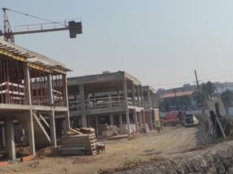 Queda de parede faz dois feridos numa obra em barcelos