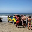 Três jovens arrastados por agueiro em praia de vila do conde