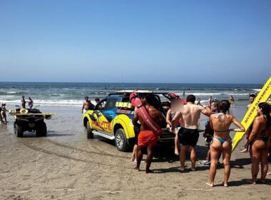 Três jovens arrastados por agueiro em praia de vila do conde
