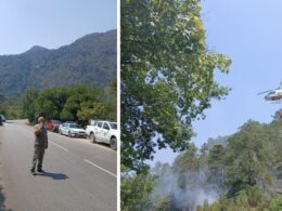 Dominado incêndio florestal que deflagrou acima da vila do gerês