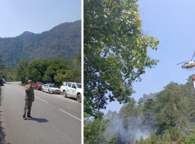 Dominado incêndio florestal que deflagrou acima da vila do gerês