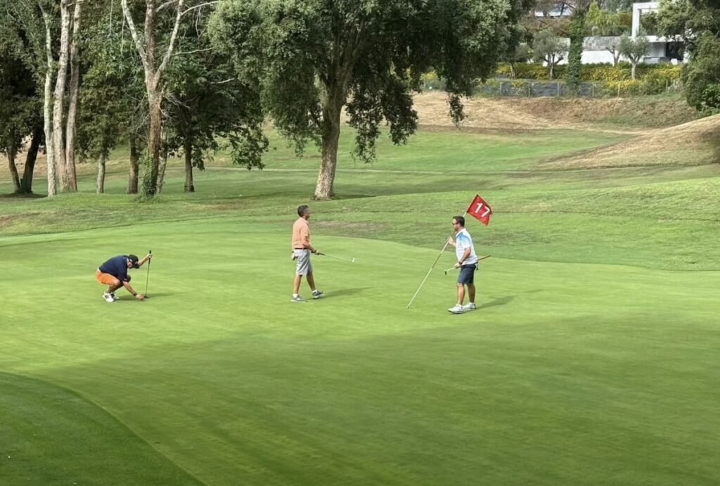 Jorge Gabriel chama a atenção num torneio de golfe em Ponte de Lima: "Um dia perfeito!"