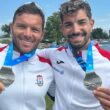 João ribeiro e messias baptista vice-campeões do mundo em k2 500