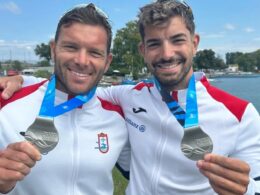 João ribeiro e messias baptista vice-campeões do mundo em k2 500