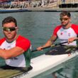 João ribeiro e messias baptista vice-campeões do mundo em k2 500