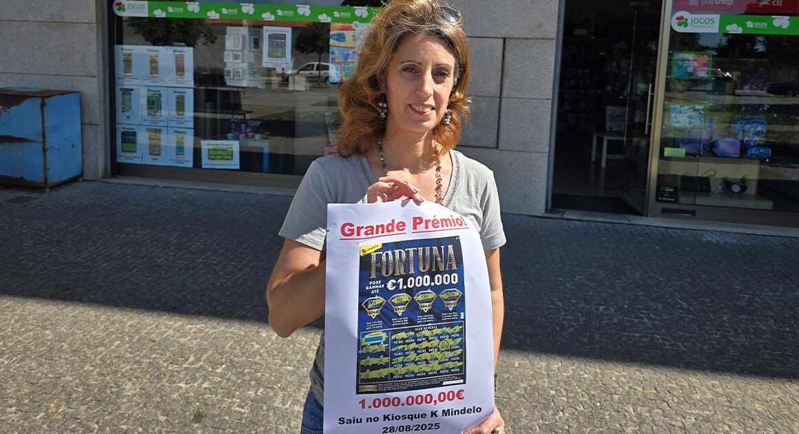 Nem queria raspar, mas acabou a ganhar 1 milhão na raspadinha em vila do conde: "ficou em choque"