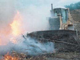 Homem morre atropelado por máquina de rasto durante combate a incêndio em trás-os-montes
