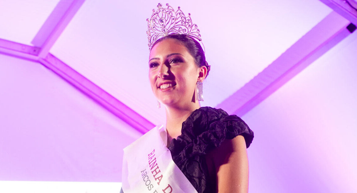 Eis a rainha das vindimas de arcos de valdevez