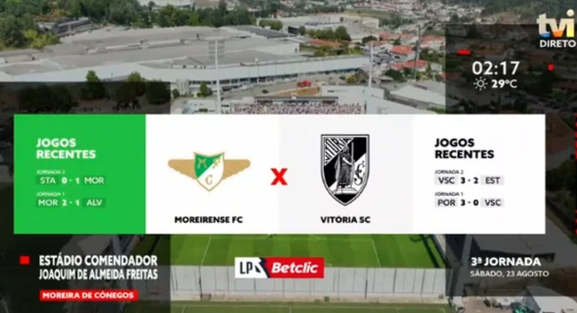 Um jogo do campeonato português volta a ser transmitido em sinal aberto, 13 anos depois