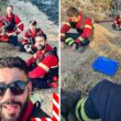 Bombeiros da trofa salvaram cão cercado por incêndio (e ele nunca mais os largou)