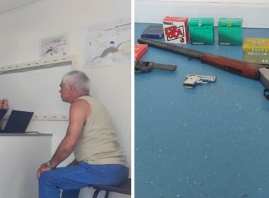 Psp anda a recolher armas no alto minho. Manuel aproveitou para legalizar caçadeira que tem há 40 anos