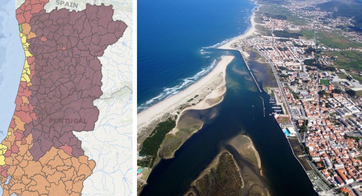 Esposende é o único concelho do país com risco de incêndio "reduzido"