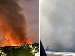 Continua a arder em celorico de basto. Mais de 250 operacionais no combate